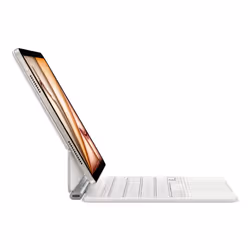 Apple Magic Keyboard QWERTY Espagnole Blanc - Vue supplémentaire 4