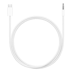 Apple MDV84ZM/A câble audio 1,2 m 3,5mm USB Type-C Blanc