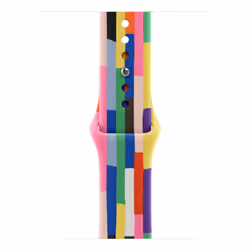 Apple MDWD4ZM/A, Bande, Montre de sport, Multicolore, Apple, Apple Watch Models 38mm 40mm 41mm, Fluoroélastomère