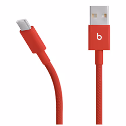 Apple Beats câble USB USB 2.0 1,5 m USB A USB C Rouge - Vue supplémentaire 2