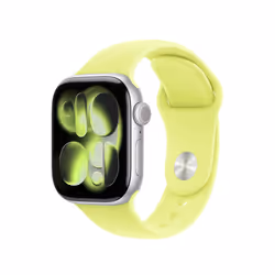 Apple MFGD4ZM/A accessoire intelligent à porter sur soi Bande Jaune Fluoroélastomère - Vue supplémentaire 2