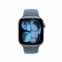 Apple MFGE4ZM/A accessoire intelligent à porter sur soi Bande Bleu Fluoroélastomère - Vue supplémentaire 3