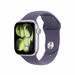 Apple 42mm Purple Fog Sport Band - M/L Bande Violet Fluoroélastomère - Vue supplémentaire 2