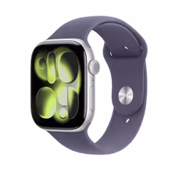 Apple 46mm Purple Fog Sport Band - S/M Bande Violet Fluoroélastomère - Vue supplémentaire 2