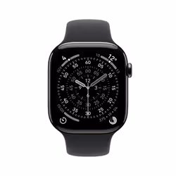 Apple Watch Series 11 OLED 42 mm Numérique 374 x 446 pixels Écran tactile 5G Titane Wifi GPS (satellite)
