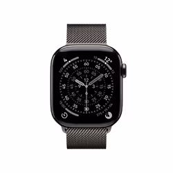 Apple Watch Series 11 OLED 42 mm Numérique 374 x 446 pixels Écran tactile 5G Titane Wifi GPS (satellite)