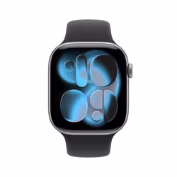 Apple Watch Series 11 OLED 46 mm Numérique 416 x 496 pixels Écran tactile 5G Gris Wifi GPS (satellite)
