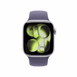Apple Watch Series 11 OLED 42 mm Numérique 374 x 446 pixels Écran tactile Argent Wifi GPS (satellite)