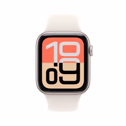 Apple Watch SE (3nd generation) OLED 44 mm Numérique 368 x 448 pixels Écran tactile Beige Wifi GPS (satellite)