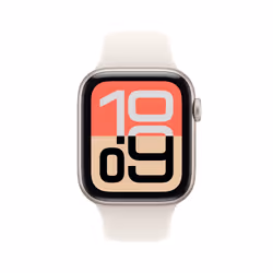 Apple Watch SE (3nd generation) OLED 44 mm Numérique 368 x 448 pixels Écran tactile 5G Beige Wifi GPS (satellite)