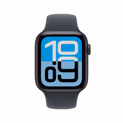 Apple Watch SE (3nd generation) OLED 44 mm Numérique 368 x 448 pixels Écran tactile 5G Noir Wifi GPS (satellite)