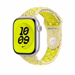 Apple 46mm Volt Splash Nike Sport Band - M/L Bande Jaune Aluminium, Fluoroélastomère - Vue supplémentaire 2