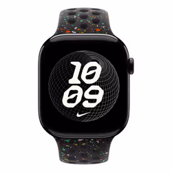 Apple MGC34ZM/A accessoire intelligent à porter sur soi Bande Noir Aluminium, Fluoroélastomère - Vue supplémentaire 3