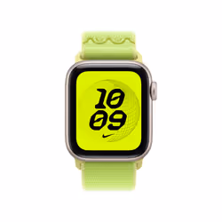 Apple Nike Sport Loop Bande Vert Nylon, Polyester recyclé, Spandex - Vue supplémentaire 3