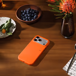 Apple MGJC4LL/A coque de protection pour téléphones portables 17,5 cm (6.9") Housse Orange - Vue supplémentaire 3