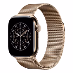 Apple MGHW4ZM/A accessoire intelligent à porter sur soi Bande Or Acier inoxydable - Vue supplémentaire 2