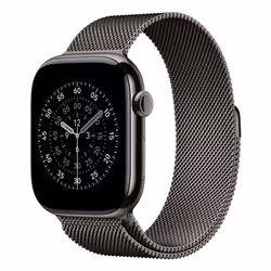 Apple MGJ74ZM/A accessoire intelligent à porter sur soi Bande Couleur ardoise Acier inoxydable - Vue supplémentaire 2