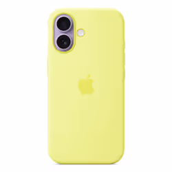 Apple MGEV4ZM/A coque de protection pour téléphones portables 16 cm (6.3") Housse Jaune - Vue supplémentaire 2