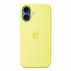Apple MGEV4ZM/A coque de protection pour téléphones portables 16 cm (6.3") Housse Jaune - Vue supplémentaire 4