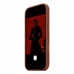 Apple MGF64ZM/A coque de protection pour téléphones portables 16 cm (6.3") Housse Orange - Vue supplémentaire 4
