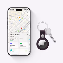 Apple AirTag Article Recherche Argent, Blanc - Vue supplémentaire 3