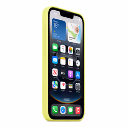 Apple MGYW4ZM/A coque de protection pour téléphones portables 15,5 cm (6.1") Housse Jaune - Vue supplémentaire 3