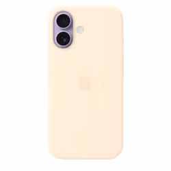 Apple Coque en silicone avec MagSafe pour iPhone 17 - Vanille - Vue supplémentaire 2
