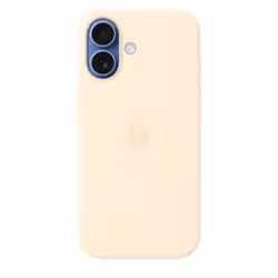 Apple Coque en silicone avec MagSafe pour iPhone 17 - Vanille - Vue supplémentaire 4