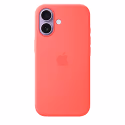 Apple Coque en silicone avec MagSafe pour iPhone 17 - Rose goyave - Vue supplémentaire 2