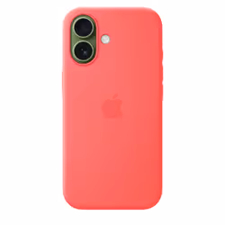 Apple Coque en silicone avec MagSafe pour iPhone 17 - Rose goyave - Vue supplémentaire 3