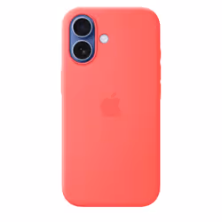 Apple Coque en silicone avec MagSafe pour iPhone 17 - Rose goyave - Vue supplémentaire 4