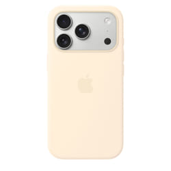 Apple Coque en silicone avec MagSafe pour iPhone 17 Pro - Vanille