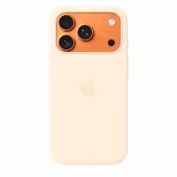 Apple Coque en silicone avec MagSafe pour iPhone 17 Pro - Vanille - Vue supplémentaire 2