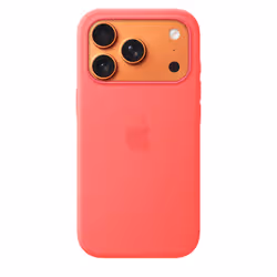 Apple Coque en silicone avec MagSafe pour iPhone 17 Pro - Rose goyave - Vue supplémentaire 2