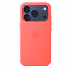Apple Coque en silicone avec MagSafe pour iPhone 17 Pro - Rose goyave - Vue supplémentaire 3