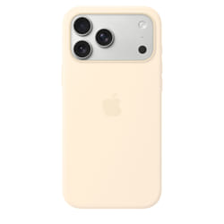 Apple Coque en silicone avec MagSafe pour iPhone 17 Pro Max - Vanille