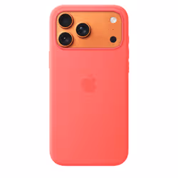 Apple Coque en silicone avec MagSafe pour iPhone 17 Pro Max - Rose goyave - Vue supplémentaire 2
