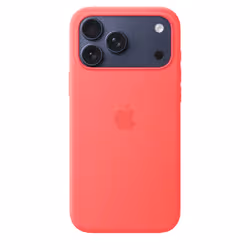 Apple Coque en silicone avec MagSafe pour iPhone 17 Pro Max - Rose goyave - Vue supplémentaire 3