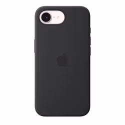 Apple Coque en silicone avec MagSafe pour iPhone 17e - Noir - Vue supplémentaire 2