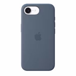 Apple Coque en silicone avec MagSafe pour iPhone 17e - Bleu maritime - Vue supplémentaire 2