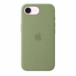 Apple Coque en silicone avec MagSafe pour iPhone 17e - Vert ardoise - Vue supplémentaire 2