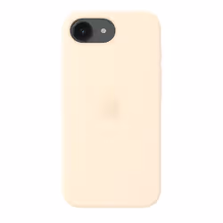 Apple Coque en silicone avec MagSafe pour iPhone 17e - Vanille - Vue supplémentaire 3