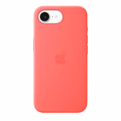 Apple Coque en silicone avec MagSafe pour iPhone 17e - Rose goyave - Vue supplémentaire 2