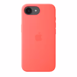 Apple Coque en silicone avec MagSafe pour iPhone 17e - Rose goyave - Vue supplémentaire 3