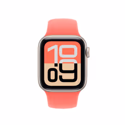 Apple MHY44ZM/A accessoire intelligent à porter sur soi Bande Rouge Fluoroélastomère - Vue supplémentaire 3