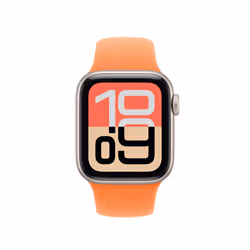 Apple MHY64ZM/A accessoire intelligent à porter sur soi Bande Orange Fluoroélastomère - Vue supplémentaire 3