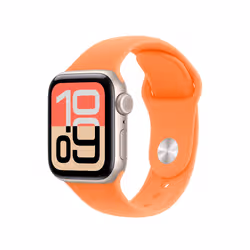 Apple MHY74ZM/A accessoire intelligent à porter sur soi Bande Orange Fluoroélastomère - Vue supplémentaire 2