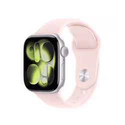 Apple MHY84ZM/A accessoire intelligent à porter sur soi Bande Rose clair Fluoroélastomère - Vue supplémentaire 2