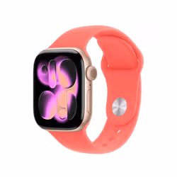 Apple MHYC4ZM/A accessoire intelligent à porter sur soi Bande Rouge Fluoroélastomère - Vue supplémentaire 2