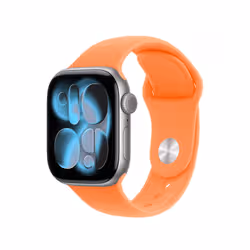 Apple MHYD4ZM/A accessoire intelligent à porter sur soi Bande Orange Fluoroélastomère - Vue supplémentaire 2